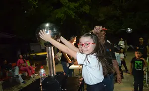 Descubrir, jugar y aprender: la ciencia llega al parque de la colonia Toledo Corro en Culiacán