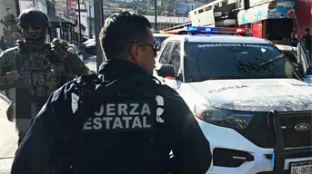 Detienen a 5 integrantes de una célula criminal y aseguran arsenal en Tecate, Baja California