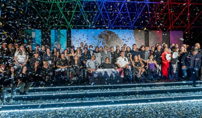 CONADE entrega estímulos económicos a medallistas en 2025. Foto: cortesía.