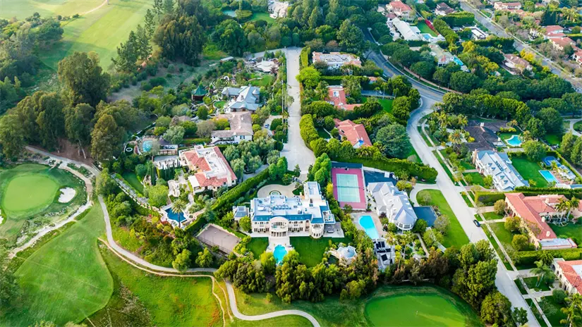 La propiedad de Sofía Vergara se encuentra entre las zonas más exclusivas de Los Ángeles. Foto: Cortesía.