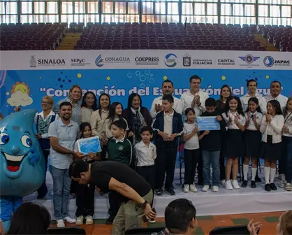 Primaria Ni&ntilde;os H&eacute;roes gana primer lugar en Escuadr&oacute;n del Agua e inspira a Culiac&aacute;n a cuidar el agua