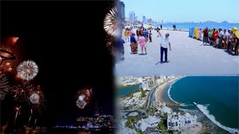 Con música, show de drones y pirotecnia Mazatlán celebrará la llegada del 2026