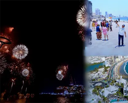 Con m&uacute;sica, show de drones y pirotecnia Mazatl&aacute;n celebrar&aacute; la llegada del 2026