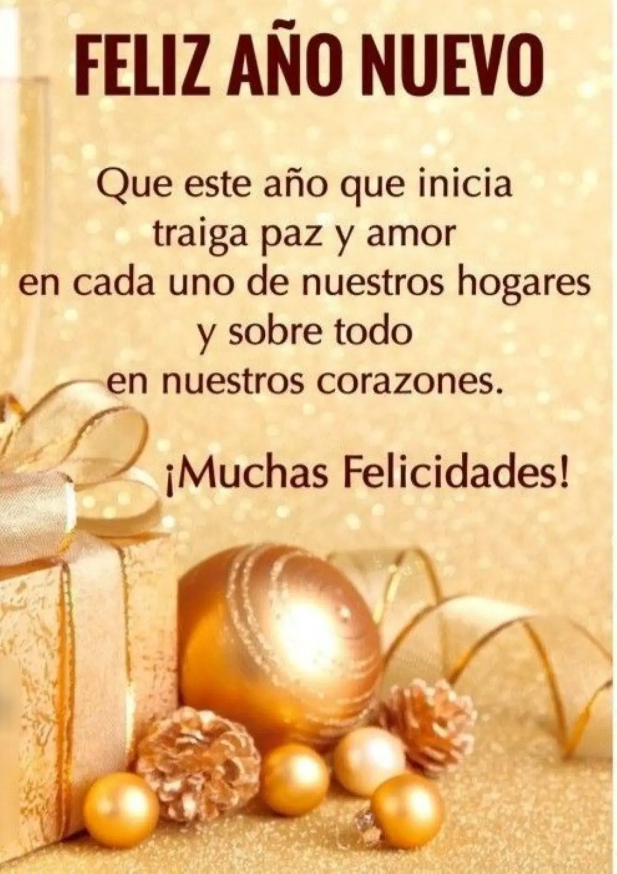 Dedica un bello mensaje de Año Nuevo. Foto: Pinterest