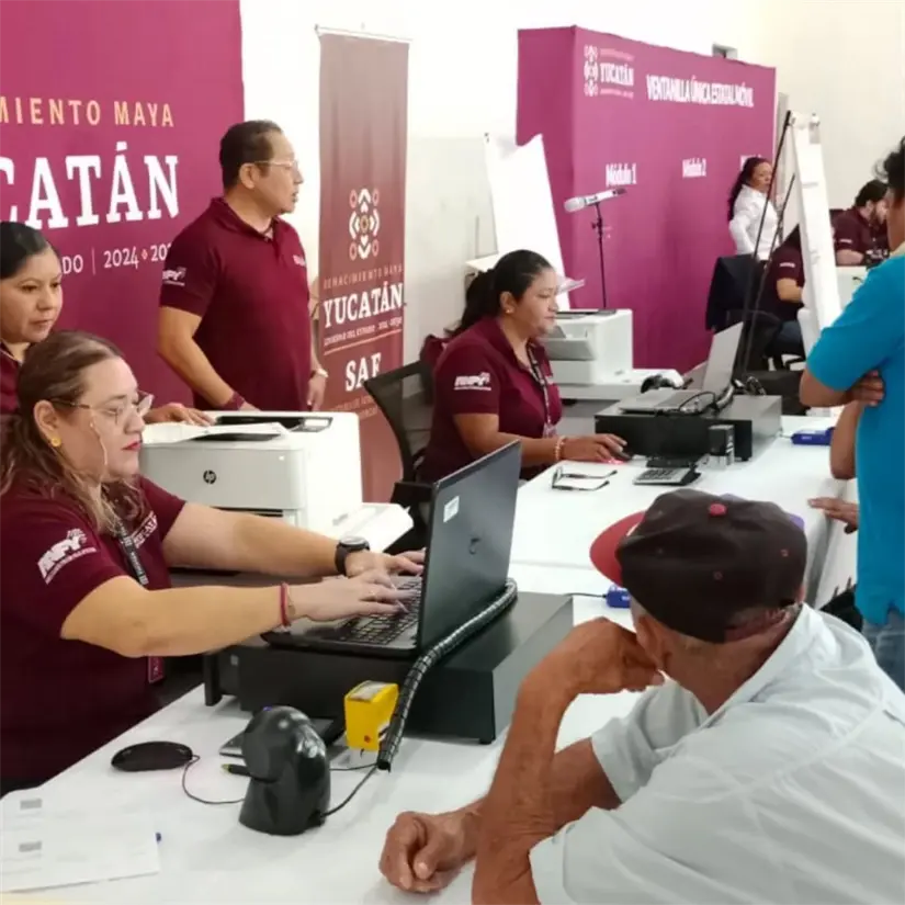 Amplían plazo del reemplacamiento en Yucatán en 2026. Foto: Cortesía
