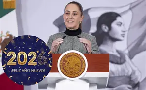 ¿Cómo celebró el Año Nuevo la presidenta Claudia Sheinbaum?