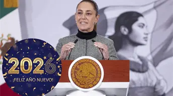¿Cómo celebró el Año Nuevo la presidenta Claudia Sheinbaum?