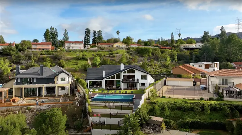 Así es la lujosa mansión de Kate del Castillo en Los Ángeles. Foto: Cortesía.