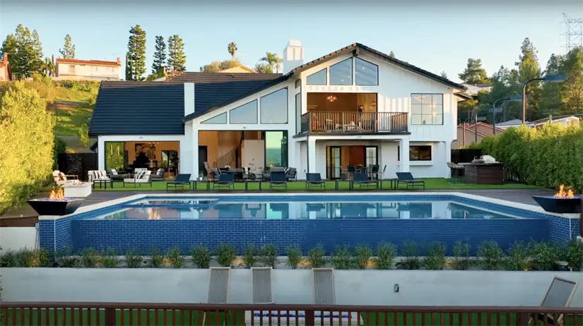 Residencia de lujo de Kate del Castillo en Los Ángeles. Foto: Cortesía 