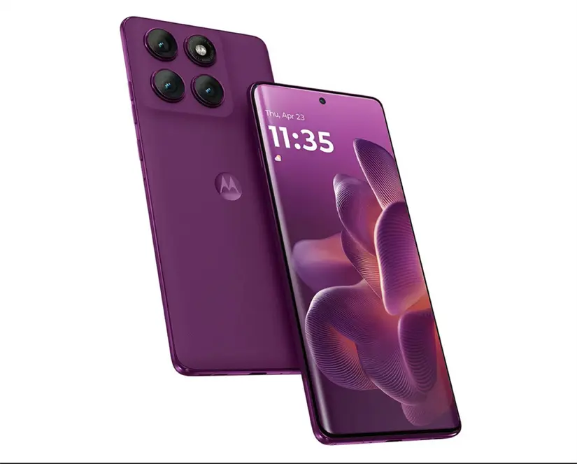 Motorola Edge 60 Pro con batería de 6.000mAh y con carga rápida de 90W. Foto: Cortesía