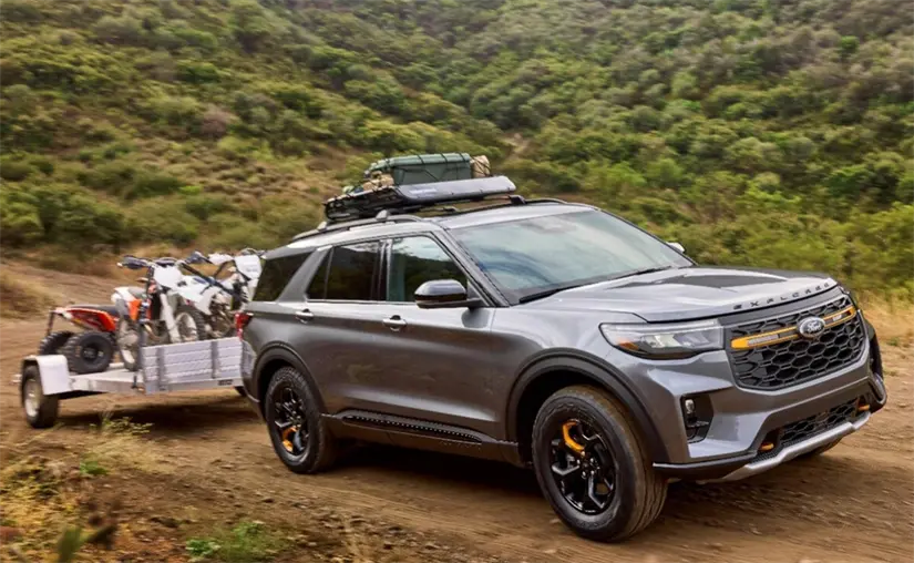 La Explorer Tremor está pensada para aventuras todoterreno. Foto: Ford