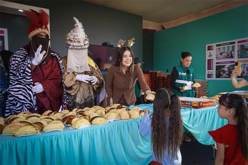 DIF Bienestar Culiacán celebra el Día de Reyes con verbena gratuita y sana convivencia familiar. Foto: Ayuntamiento de Culiacán
