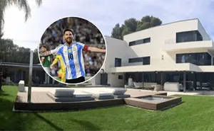 ¿Cómo es la mansión del futbolista Lionel Messi en España?