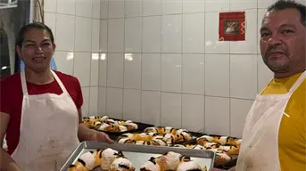 Las roscas de Reyes de la Panadería Junior de Navolato, ya son una tradición