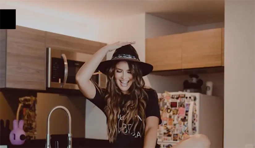 Cocina de la casa de Vanessa Claudio. Foto: cortesía.