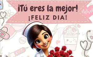 Día de la Enfermera 2026; mensajes bonitos para dedicarles este 6 de enero