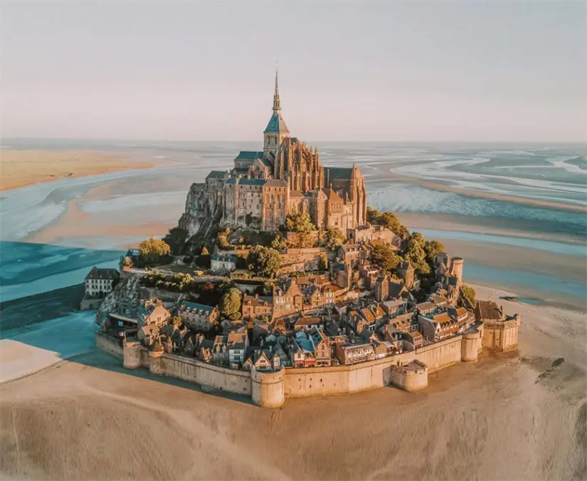 Mont Saint-Michel en Francia. Foto: cortesía.