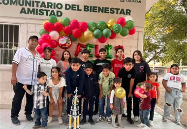 Un festejo lleno de felicidad y valores inspira a ni&ntilde;os y ni&ntilde;as del Club Amistad en Culiac&aacute;n
