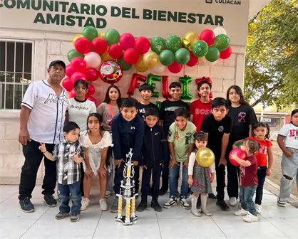 Un festejo lleno de felicidad y valores inspira a ni&ntilde;os y ni&ntilde;as del Club Amistad en Culiac&aacute;n