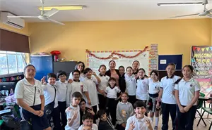 Iniciativa VAM Vida y Arte para México, lleva coros escolares a Culiacán. Niños cantan por la paz