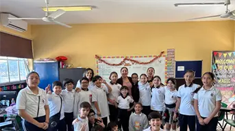 Iniciativa VAM Vida y Arte para México, lleva coros escolares a Culiacán. Niños cantan por la paz