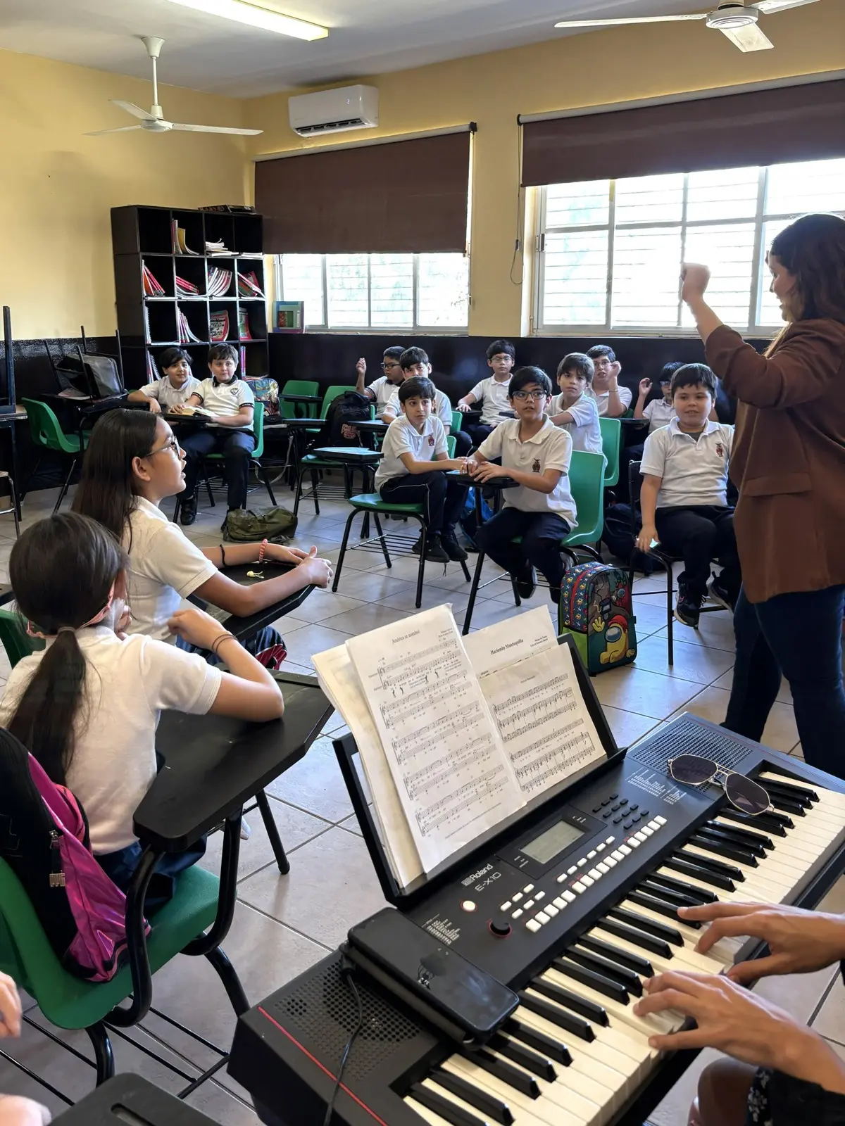 Más de 150 niños y niñas forman parte de los coros infantiles. Foto: Cortesía, VAM Vida y Arte para México.