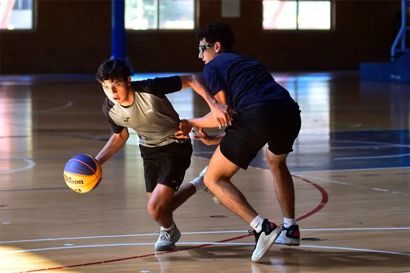 Selección Municipal de Culiacán busca su pase al estatal en básquetbol 3x3. Foto: ISDE