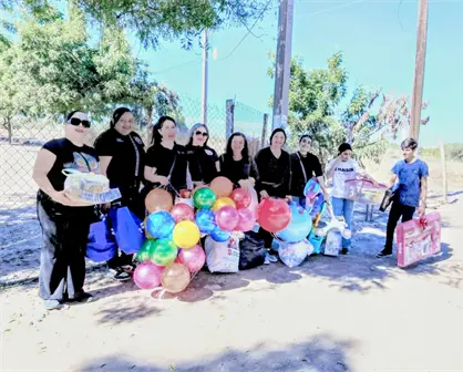 As&iacute; se celebraron el D&iacute;a de Reyes en Navolato. Grupo Solidario regal&oacute; juguetes que alegraron el d&iacute;a de muchos ni&ntilde;os