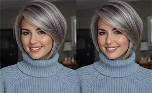 Estos son los mejores cortes de cabello para disimular las canas