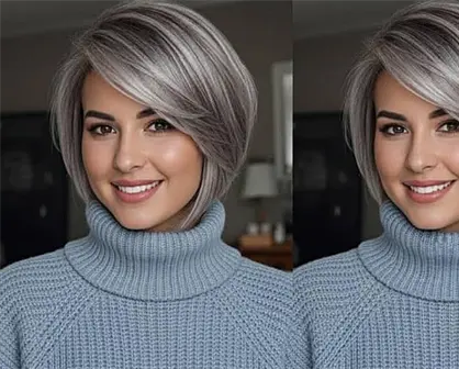 Estos son los mejores cortes de cabello para disimular las canas