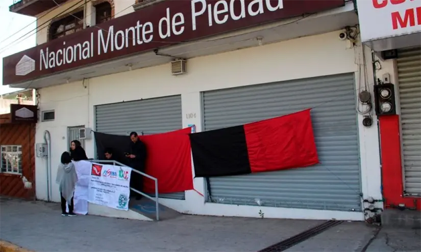 ¿Perderé mis empeños por la huelga en Nacional Monte de Piedad?. Foto: Plano Informativo