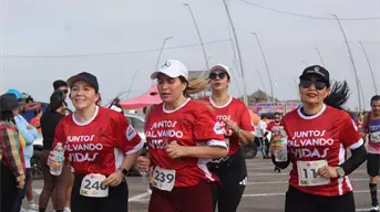 Participa en la segunda edición de la carrera “Juntos Salvando Vidas” frente al mar de Altata