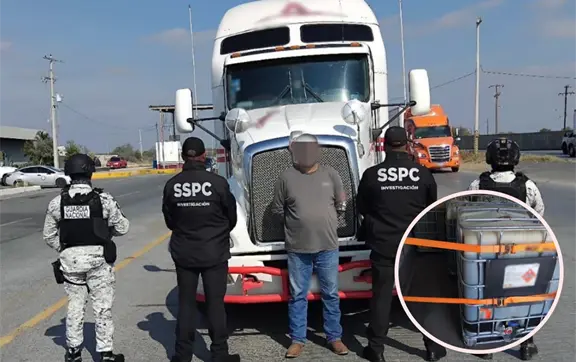 Golpe al huachicol en Nuevo Laredo: aseguran 30 mil litros de hidrocarburo