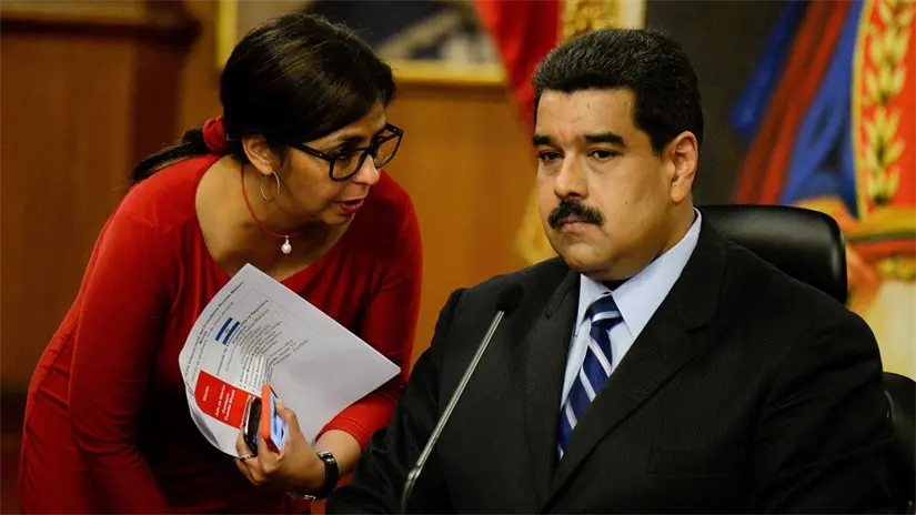Delcy Rodríguez fue una aliada importante de Maduro. Foto: Cortesía