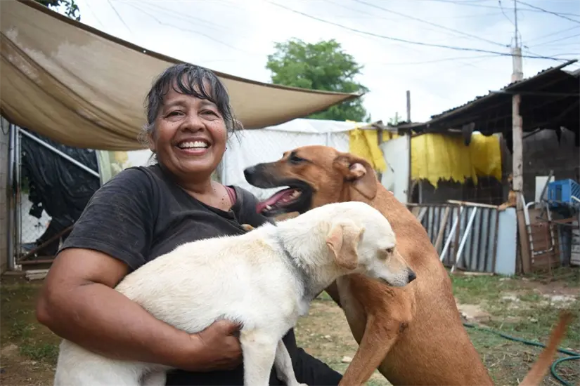 La Herradura fue sede del Croquetón Navideño a favor de perritos rescatados por Rosy Cortez. Foto: Juan Madrigal