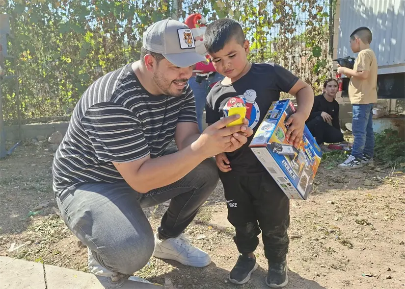 La Navidad florece en la Ampliación 5 de Febrero con fe, amor y esperanza. Foto: Juan Madrigal