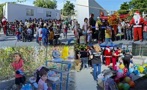 A la Ampliación 5 de Febrero, en Culiacán la Navidad llegó envuelta en fe, amor, esperanza y paz