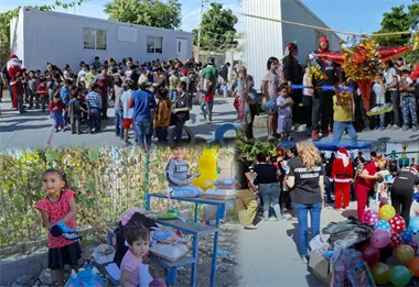 A la Ampliaci&oacute;n 5 de Febrero, en Culiac&aacute;n la Navidad lleg&oacute; envuelta en fe, amor, esperanza y paz