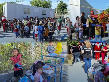 A la Ampliación 5 de Febrero, en Culiacán la Navidad llegó envuelta en fe, amor, esperanza y paz