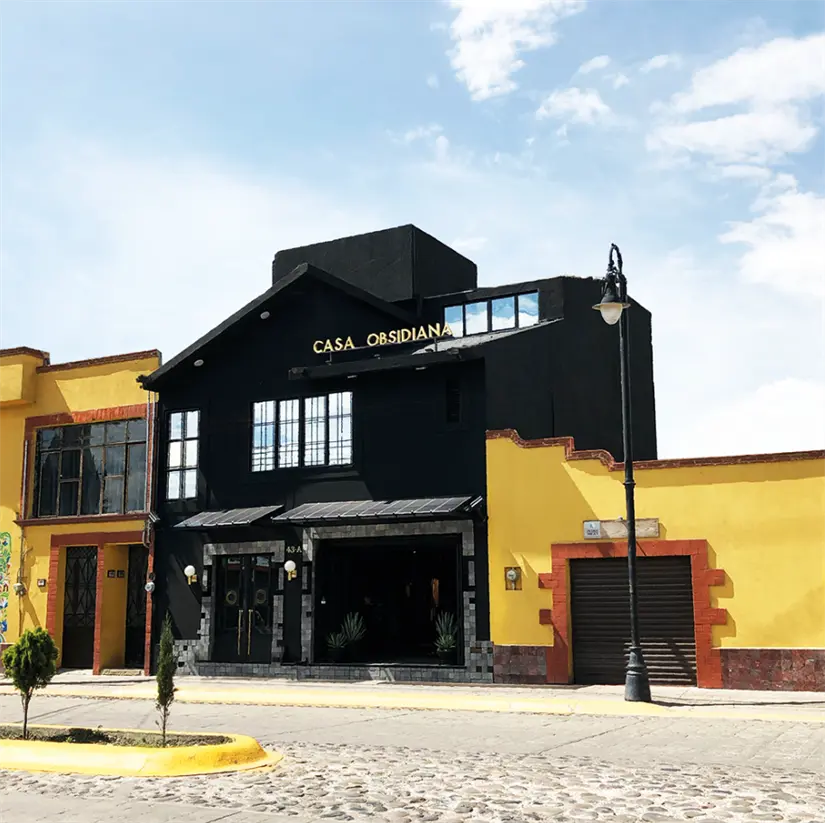 Casa Obsidiana en Estado de México. Foto: cortesía.