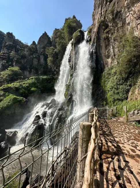Cascadas Las Brisas en Puebla. Foto: cortesía.