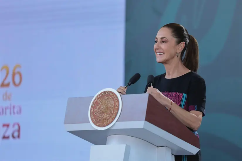 Desde que asumió la presidencia, Sheinbaum ha mantenido una popularidad por encima de 70%. Foto: presidencia