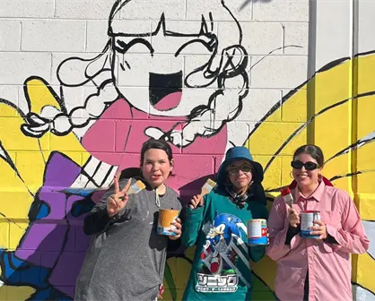 En Culiac&aacute;n la paz se pinta a colores: estudiantes de artes transforman el k&iacute;nder de la UAS