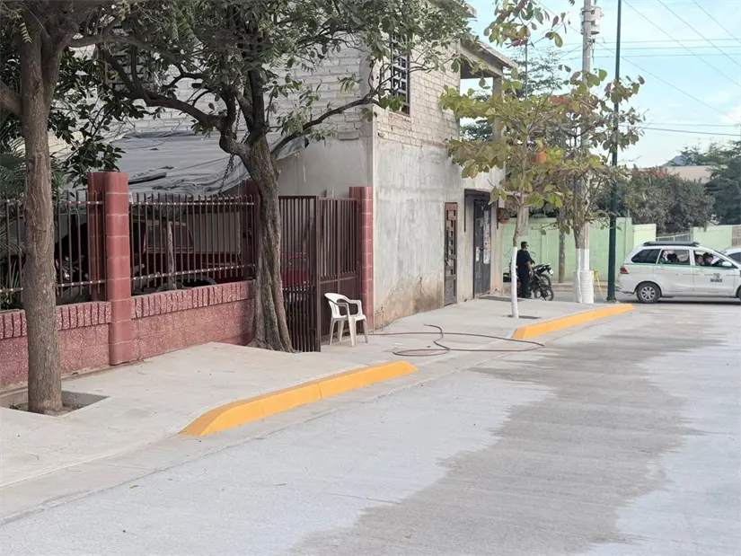 Fin del polvo y los baches San Ignacio estrena avenida con concreto hidráulico y nuevo alumbrado público