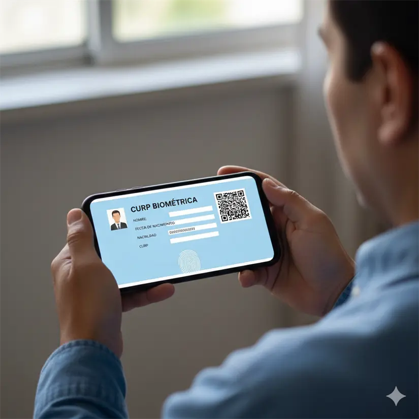 Consulta donde se llevará acabo el trámite de la CURP biométrica. Foto: Cortesía.