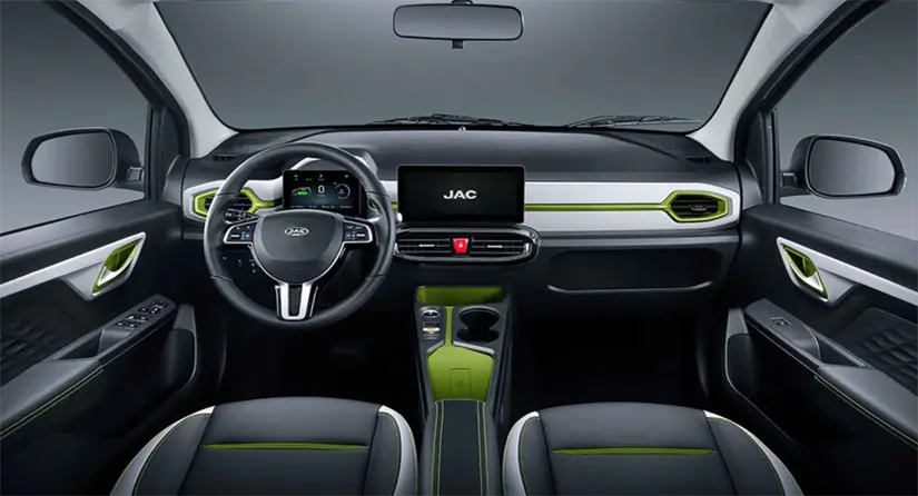 Carro eléctrico JAC E10X. Foto: cortesía.