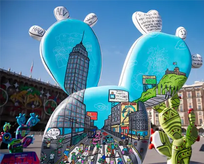 Turismo cultural en la CDMX: visita la exposici&oacute;n "Nopalera en el Coraz&oacute;n" y descubre 200 obras sobre el s&iacute;mbolo nacional