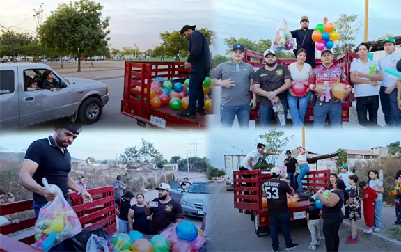 Culiac&aacute;n se llena de sonrisas: creadores de contenido regalan juguetes y esperanza en el D&iacute;a de Reyes