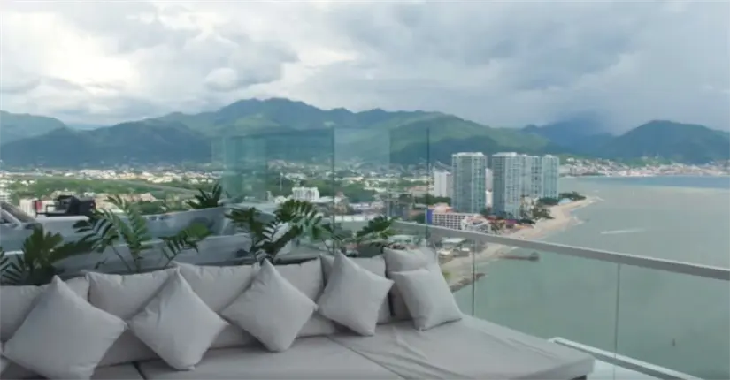 Vista de la casa del piloto mexicano. Foto: Cortesía