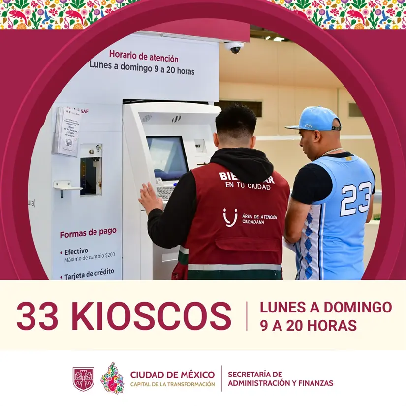 Consulta los medios disponible para realizar el pago de la tenencia 2026 en CDMX. Foto: Cortesía.